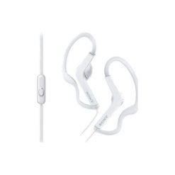 Sony MDRAS210APW Biały Słuchawki. Białe słuchawki do biegania Sony. Za 69.99 zł.