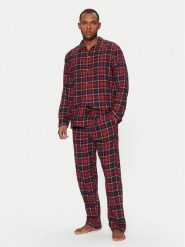 Gap Piżama 646680-00 Czerwony Relaxed Fit. Czerwone piżamy GAP, m, bez wzorów, z bawełny, bez ramiączek. Za 199.99 zł.