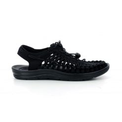 Buty do chodzenia męskie Keen Uneek. Czarne buty trekkingowe Keen, bez wzorów, z materiału, bez zapięcia, trekkingowe. Za 615.00 zł.