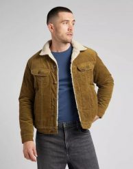 LEE SHERPA JACKET MĘSKA KURTKA PRZEJŚCIOWA TUMBLEWEED L87AQEDH 112321555. Kurtki Lee, l, bez wzorów, bez kaptura. Za 369.99 zł.