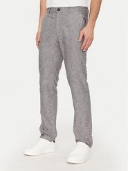 Tom Tailor Chinosy 1044713 Szary Relaxed Fit. Szare eleganckie spodnie Tom Tailor, m, z bawełny. Za 199.99 zł.