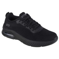 Buty sportowe Sneakersy męskie, Skechers Squad Air-Close Encounter. Czarne buty sportowe casual Skechers, bez wzorów, bez zapięcia. Za 279.99 zł.