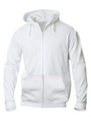 Clique Basic Hoody Full Zip – bluza z kapturem na zamek. Białe bluzy z kapturem CLIQUE, xl, bez wzorów, z bawełny, z kapturem. Za 183.98 zł.
