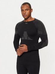 X-Bionic Bielizna termoaktywna górna 4.0 Long INWT06W19M Czarny Slim Fit. Czarna bielizna termoaktywna X BIONIC, bez wzorów, z syntetyku, bez ramiączek. Za 269.99 zł.