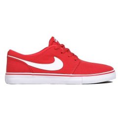 Nike Tenisówki Męskie Sb Solarsoft Portmore Ii Canvas Czerwony/Biały/Czarny 8.5 (43). Trampki marki Nike. Za 219.00 zł.