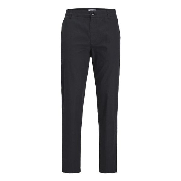 Spodnie Jack & Jones Stace Chino czarne. Czarne eleganckie spodnie Jack&Jones, sportowe. Za 253.76 zł.