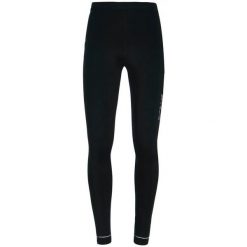 Rajstopy kompresyjne Elite Lab Run Elite X1. Czarne legginsy długie sportowe ELITE LAB, l, bez wzorów, z materiału, do biegania. Za 189.50 zł.