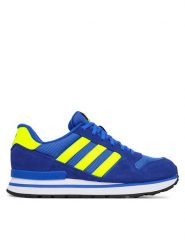 Adidas Sneakersy Zx 600 KI1528 Granatowy. Niebieskie buty sportowe casual Adidas, bez wzorów, ze skóry, bez zapięcia. Za 349.99 zł.