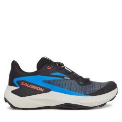 Buty do biegania Salomon. Czarne buty do biegania Salomon, bez wzorów, bez zapięcia, do biegania. Za 519.99 zł.