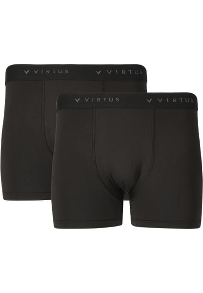 Bokserki Virtus Ontel V2. Czarne bokserki VIRTUS, m, bez wzorów, z materiału. Za 147.50 zł.