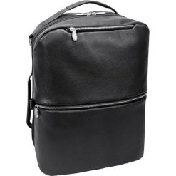 Skórzany plecak i torba na laptopa McKlein East Side czarny. Czarne torby na laptopa Mcklein. Za 949.99 zł.