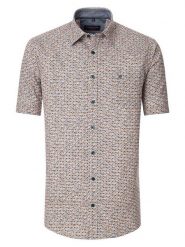 CASAMODA Koszula - Casual fit - ze wzorem rozmiar: XL. Koszule CASAMODA, xl, bez wzorów, z bawełny, bez kołnierzyka, bez ramiączek. Za 109.52 zł.