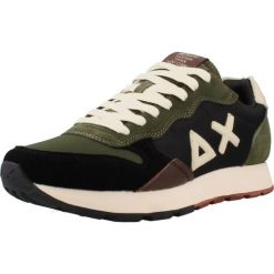 Buty SUN68 TOM WINTER STYLE Zielony. Zielone buty turystyczne SUN68, bez wzorów, ze skóry, bez zapięcia, na fitness i siłownię. Za 499.99 zł.