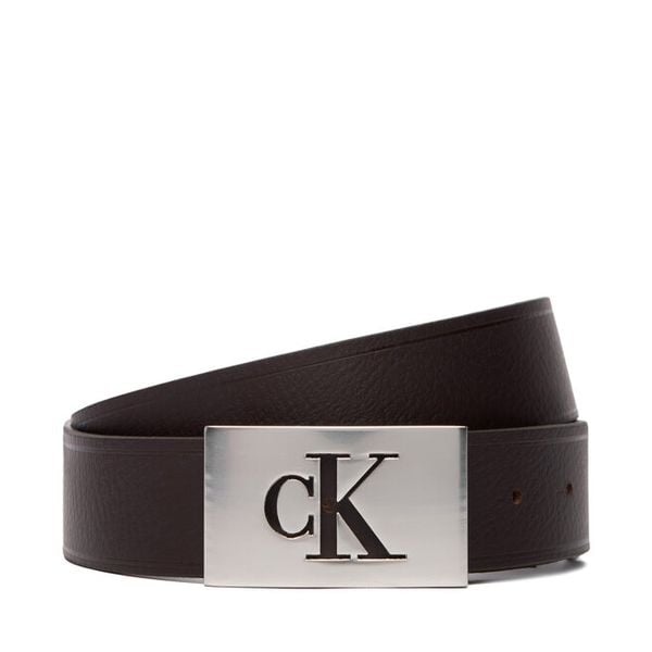Pasek Calvin Klein. Brązowe paski CALVIN KLEIN, bez wzorów. Za 249.99 zł.
