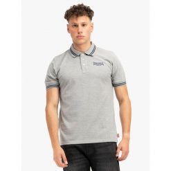 Polo regular fit Lonsdale Markham. Niebieskie koszulki polo Lonsdale, l, bez wzorów, bez kołnierzyka, bez ramiączek. Za 225.50 zł.