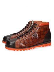 MELVIN & HAMILTON Skórzane sneakersy "Hadrian 11" w kolorze jasnobrązowym rozmiar: 42. Brązowe buty sportowe casual Melvin & Hamilton, bez wzorów, bez zapięcia. Za 525.86 zł.