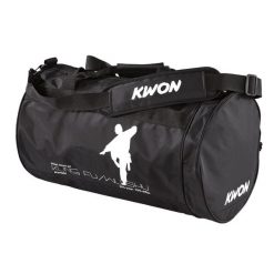 Torba sportowa Kung Fu Kwon. Czarne torby na ramię KWON, bez wzorów, z nylonu, na ramię, małe, bez dodatków. Za 138.50 zł.