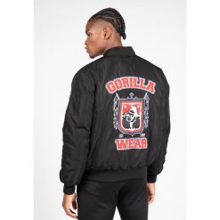 Covington Kurtka typu bomber - Czarny. Czarne kurtki GORILLA WEAR, xl, bez wzorów, bez kaptura. Za 529.99 zł.