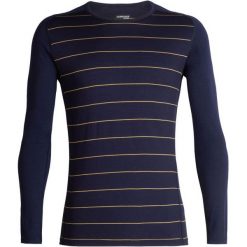 Icebreaker Koszulka Męska Z Długim Rękawem Mens 200 Oasis Deluxe Raglan Ls Crewe Midnight Navy/Ginger/Stripe M. Bielizna termoaktywna marki Icebreaker. W wyprzedaży za 363.19 zł.