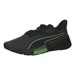 Buty męskie treningowe Puma Pwr Frame Tr. Czarne buty treningowe Puma, bez wzorów, z materiału, do biegania. Za 318.00 zł.
