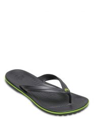 Crocs Japonki "Crocband" w kolorze ciemnoszarym rozmiar: 48/49. Czarne japonki Crocs, bez wzorów. Za 70.41 zł.