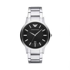 Zegarek Emporio Armani. Szare zegarki Emporio Armani, srebrne. Za 809.99 zł.