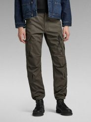 G-Star Bojówki w kolorze antracytowym rozmiar: W33. Czarne joggery i bojówki G-Star, bez wzorów, retro. Za 184.02 zł.