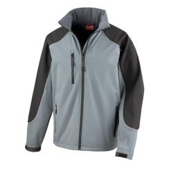 Męska Oddychająca Wodoodporna Kurtka Z Kapturem Ice Fell (345 GSM). Czarne kurtki RESULT, m, bez wzorów, z kapturem. Za 285.99 zł.