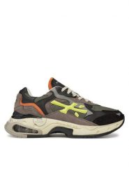 Premiata Sneakersy SHARKY VAR 399 Szary. Szare buty sportowe casual Premiata, bez wzorów, ze skóry, bez zapięcia. Za 1,469.00 zł.