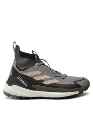Adidas Trekkingi Terrex Free Hiker 2.0 IG8866 Szary. Szare botki sznurowane Adidas, bez wzorów, z materiału, bez obcasa, bez zapięcia. Za 649.99 zł.