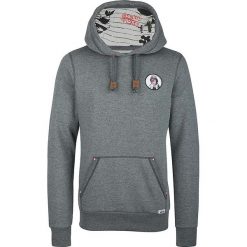 Bluza w kolorze szarym. Bluzy z kapturem marki Homebase, Tuffskull & Soulstar, m, ze skóry ekologicznej, z kapturem. W wyprzedaży za 182.95 zł.