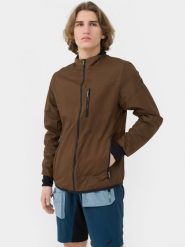 4F Kurtka trekkingowa PrimaLoft® Active męska XL. Brązowe kurtki 4F, m, bez wzorów, z dzianiny, bez kaptura. W wyprzedaży za 99.99 zł.