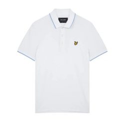 Polo Lyle & Scott. Białe koszulki polo LYLE AND SCOTT, m, bez wzorów, bez kołnierzyka, bez ramiączek. Za 305.90 zł.