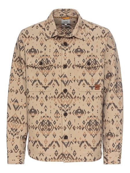 Camel Active Koszula w kolorze beżowym rozmiar: L. Brązowe koszule Camel Active, l, bez wzorów, z bawełny, bez kołnierzyka, bez ramiączek. Za 148.26 zł.