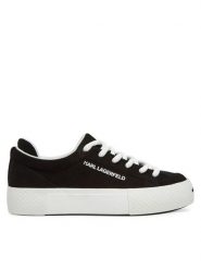 KARL LAGERFELD Sneakersy KL50722 Czarny. Czarne buty sportowe casual KARL LAGERFELD, bez wzorów, ze skóry, bez zapięcia. Za 519.99 zł.