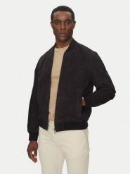 JOOP! Kurtka skórzana 17 Pios 80000774 Granatowy Regular Fit. Niebieskie kurtki JOOP!, m, bez wzorów, ze skóry, bez kaptura. Za 1,439.00 zł.