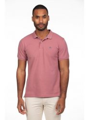 The Time of Bocha Koszulka polo w kolorze jasnoróżowym rozmiar: M. Różowe koszulki polo The Time of Bocha, m, bez wzorów, z bawełny, bez kołnierzyka, bez ramiączek. Za 86.99 zł.