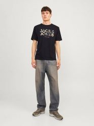 Jack & Jones Koszulka w kolorze czarnym rozmiar: M. Czarne bezrękawniki Jack & Jones, m, bez wzorów, z bawełny, bez kołnierzyka, bez ramiączek. Za 28.71 zł.