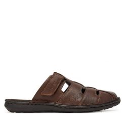 Klapki Go Soft. Brązowe klapki GO SOFT. Za 159.99 zł.