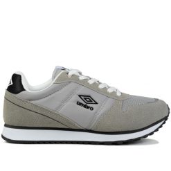 Buty męskie sportowe do chodzenia Umbro RAYANE MX. Białe buty do biegania Umbro, bez wzorów, bez zapięcia, trekkingowe. W wyprzedaży za 139.00 zł.