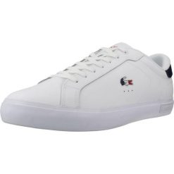 Tenisówki Lacoste Model Powercourt Kolor Biały. Białe trampki LACOSTE, bez wzorów, bez zapięcia. Za 429.00 zł.