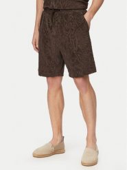 JOOP! Jeans Szorty materiałowe Wailoa 30102000 Brązowy ciemny Regular Fit. Brązowe szorty JOOP! Jeans, l, bez wzorów, z jeansu. Za 419.99 zł.