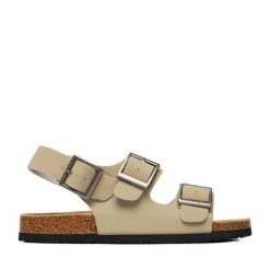 Sandały Go Soft. Brązowe sandały GO SOFT, bez zapięcia. Za 299.99 zł.