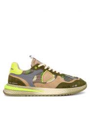 Philippe Model Sneakersy A012050 OYLU CR01 Khaki. Brązowe buty sportowe casual Philippe Model, bez wzorów, ze skóry, bez zapięcia. Za 1,159.00 zł.