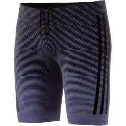 Kąpielówki w kolorze czarno-granatowym. Kąpielówki adidas Swim. W wyprzedaży za 85.95 zł.