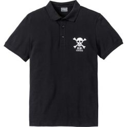 Shirt polo Slim Fit bonprix czarny. Koszulki polo marki bonprix. Za 34.99 zł.