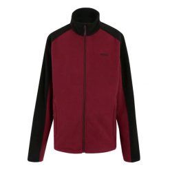 Polar zapinany na zamek błyskawiczny Regatta Hedman II. Czarne bluzy z polaru Regatta, m, bez wzorów, z polaru, bez kaptura. Za 241.50 zł.