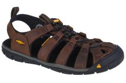 Buty do chodzenia męskie Keen Clearwater Cnx Men. Brązowe buty turystyczne Keen, bez wzorów, z gumy, bez zapięcia, trekkingowe. Za 499.99 zł.