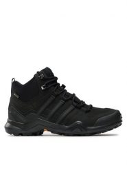 Adidas Trekkingi Terrex Swift R2 Mid GORE-TEX Hiking Shoes IF7636 Czarny. Czarne botki sznurowane Adidas, bez wzorów, z gore-texu, bez obcasa, bez zapięcia. Za 579.99 zł.