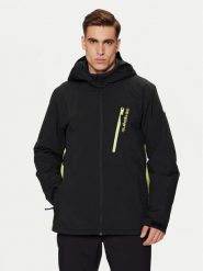 Quiksilver Kurtka narciarska Morton EQYTJ03458 Czarny Modern Fit. Czarne kurtki narciarskie i snowboardowe Quiksilver, m, bez wzorów, z syntetyku, narciarskie. Za 569.99 zł.
